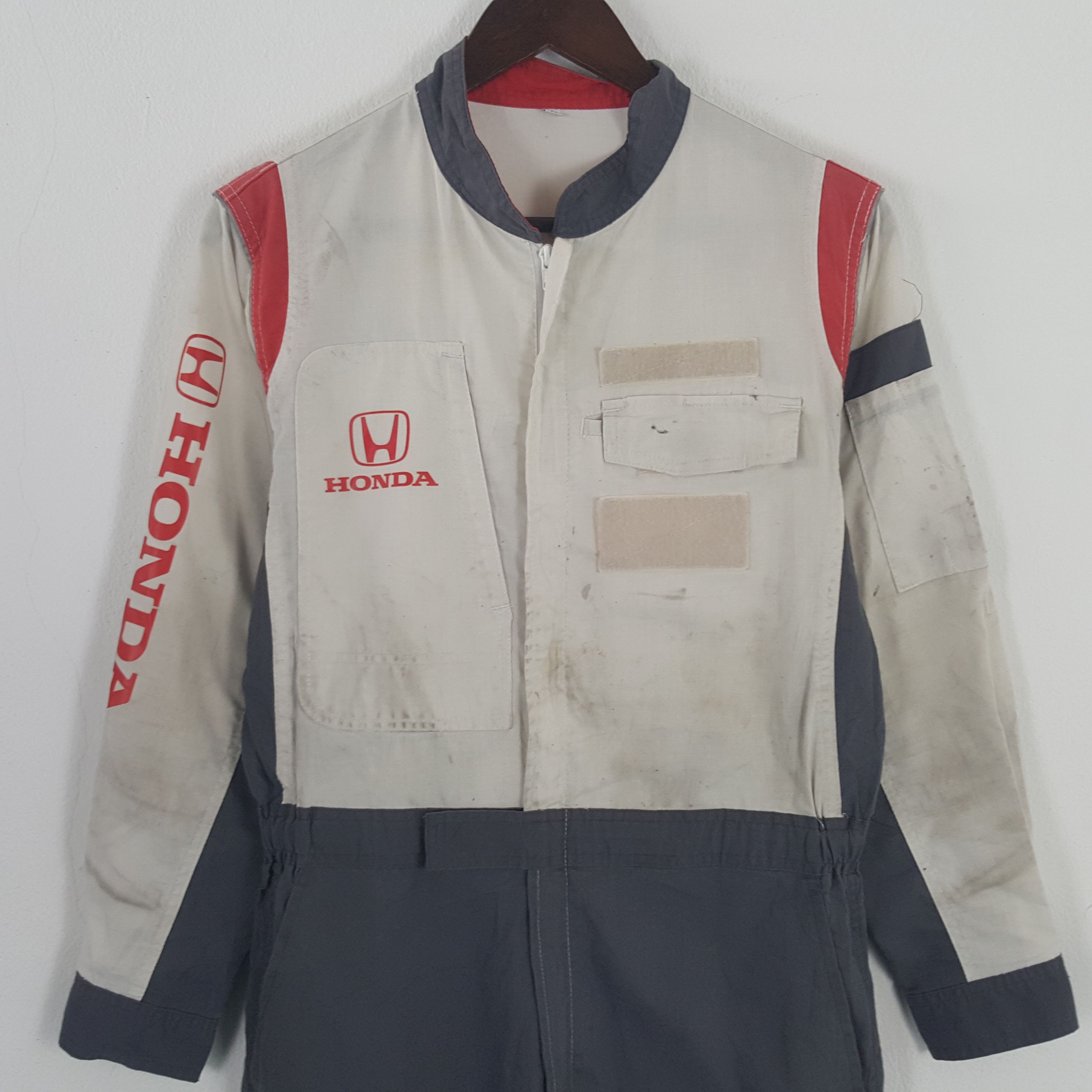 Honda × Sports Specialties × Vintage Vintage Honda Racing Worker Uniform Coverall Jumpsuit Jacket Size US M / EU 48-50 / 2 - 5 Thumbnail