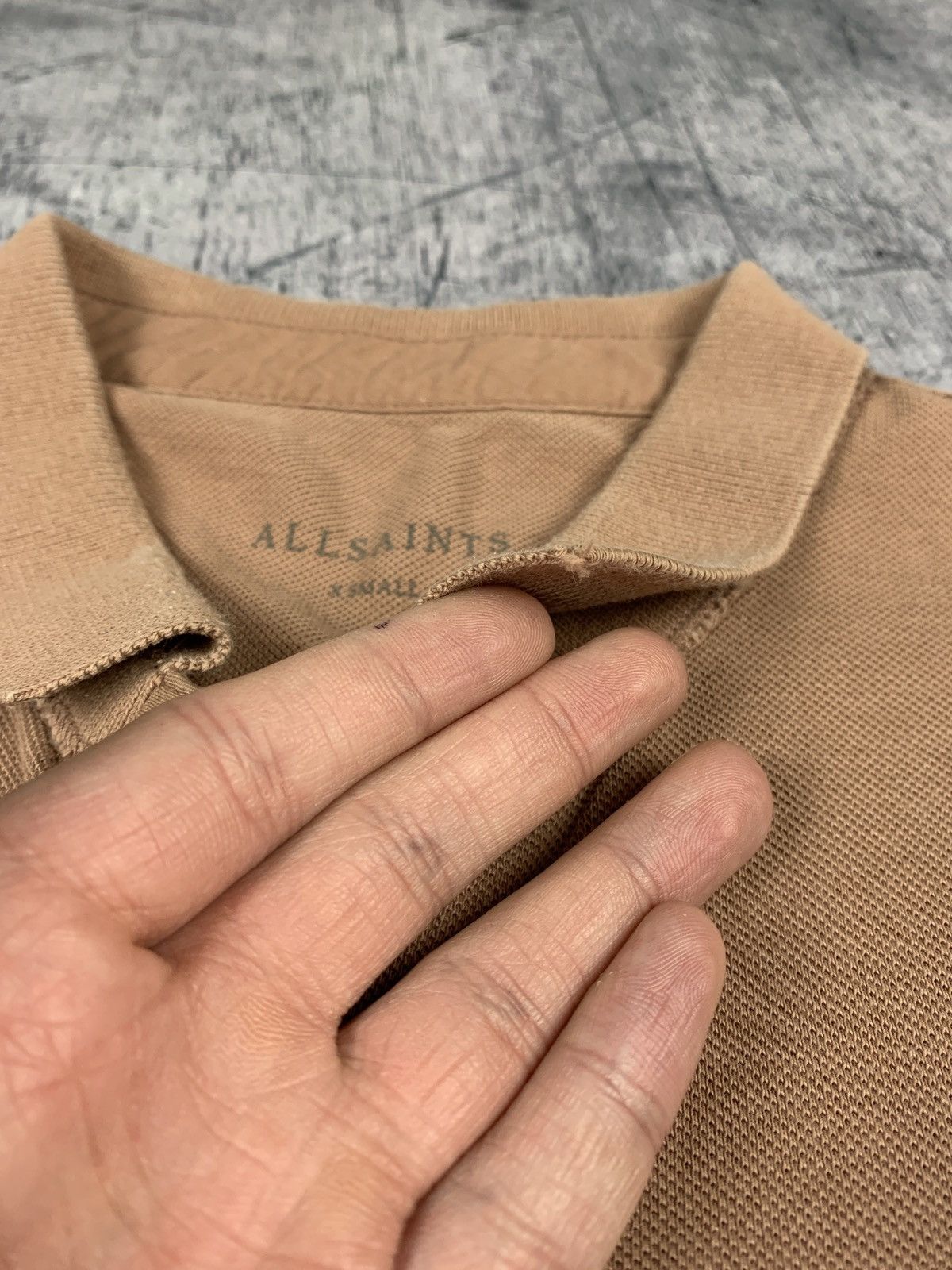 Allsaints Allsaints Reform Polo Shirt Buttons Up embroidered logo y2k Size US XS / EU 42 / 0 - 10 Thumbnail