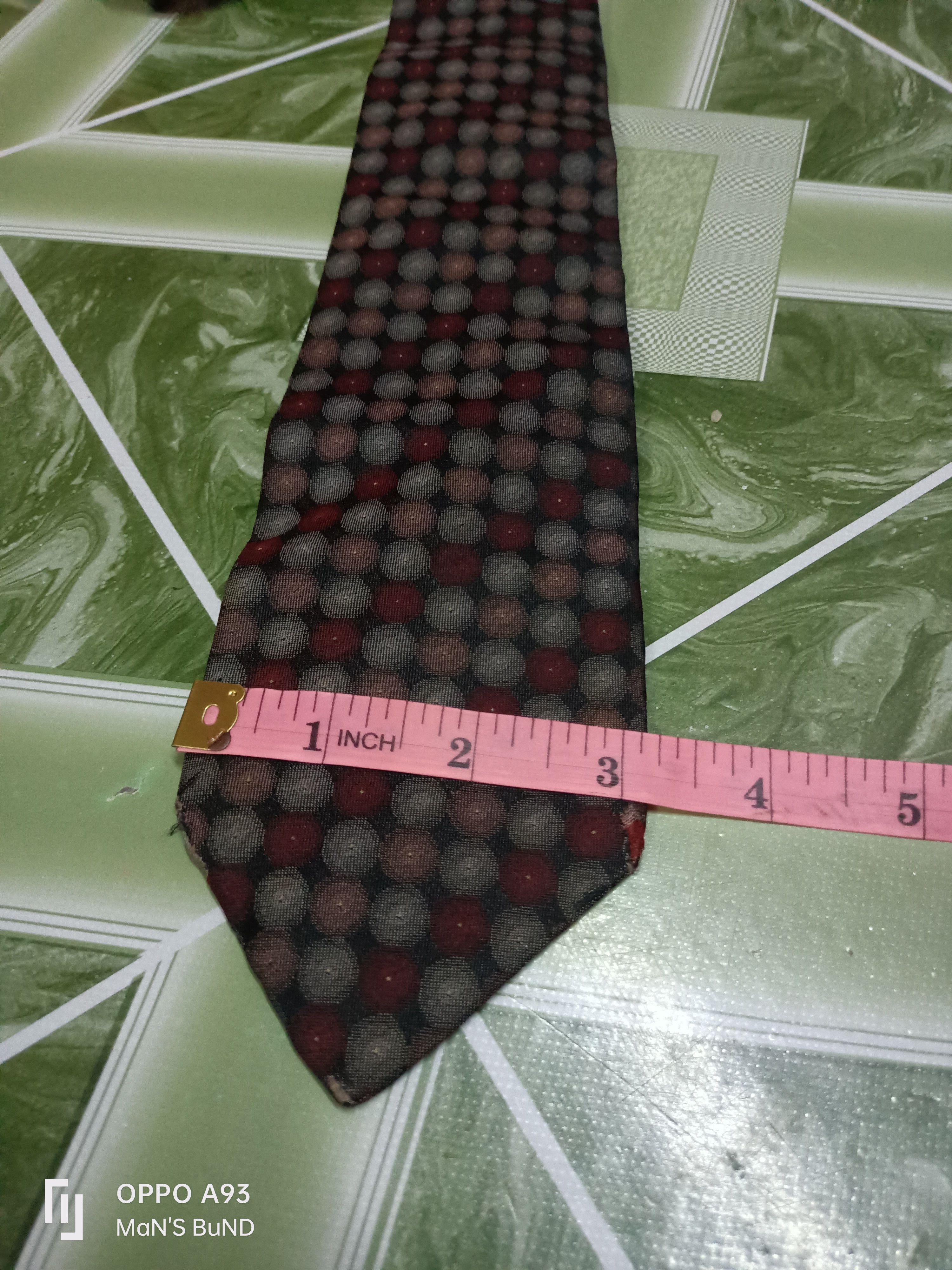 Issey Miyake Vintage Issey Miyake Dots Tie Size ONE SIZE - 6 Thumbnail