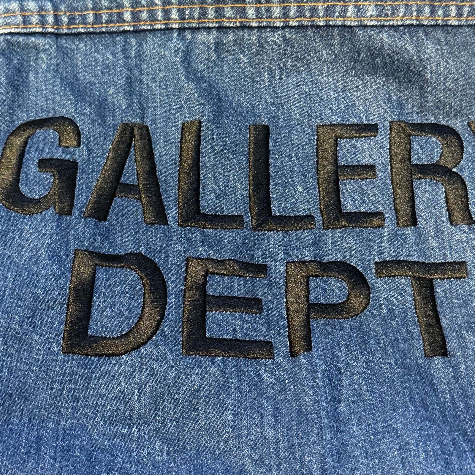 Gallery Dept. Gallery Dept Blue Denim Jacket Size US L / EU 52-54 / 3 - 7 Thumbnail