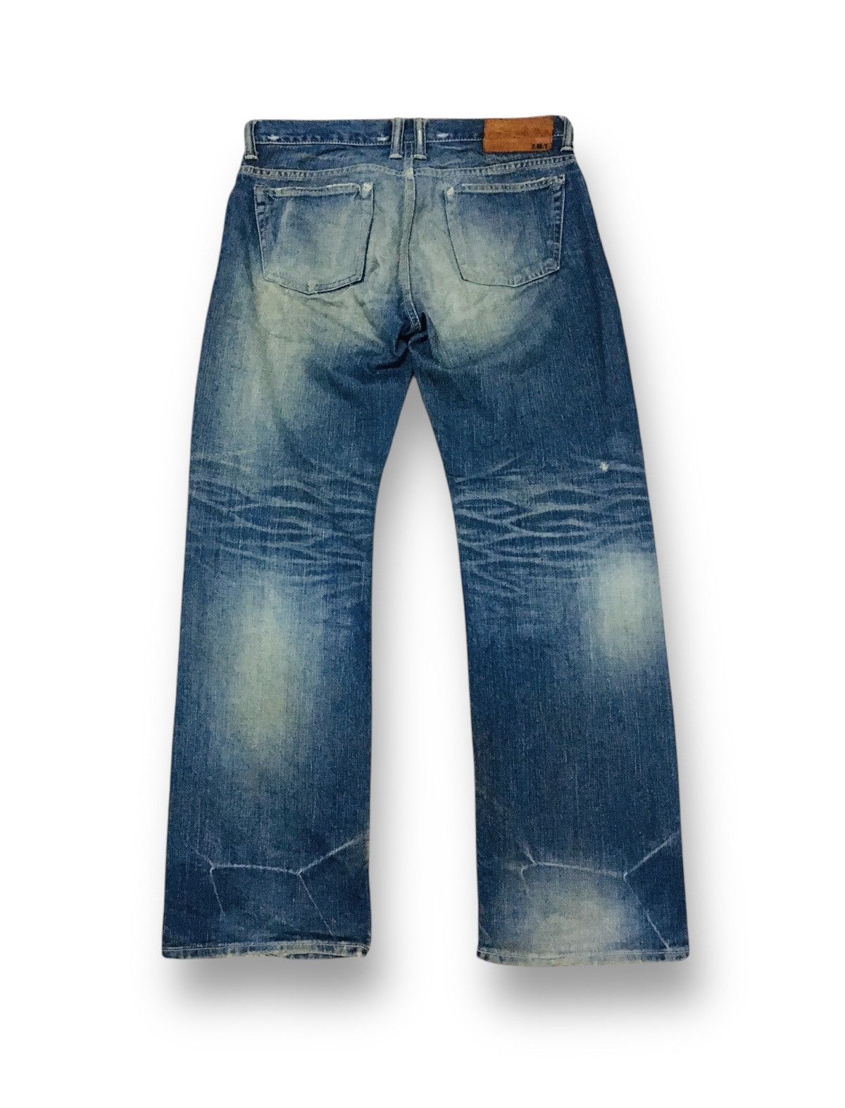 TMT TMT Japan Distressed Jeans (17) Size US 32 / EU 48 - 2 Thumbnail