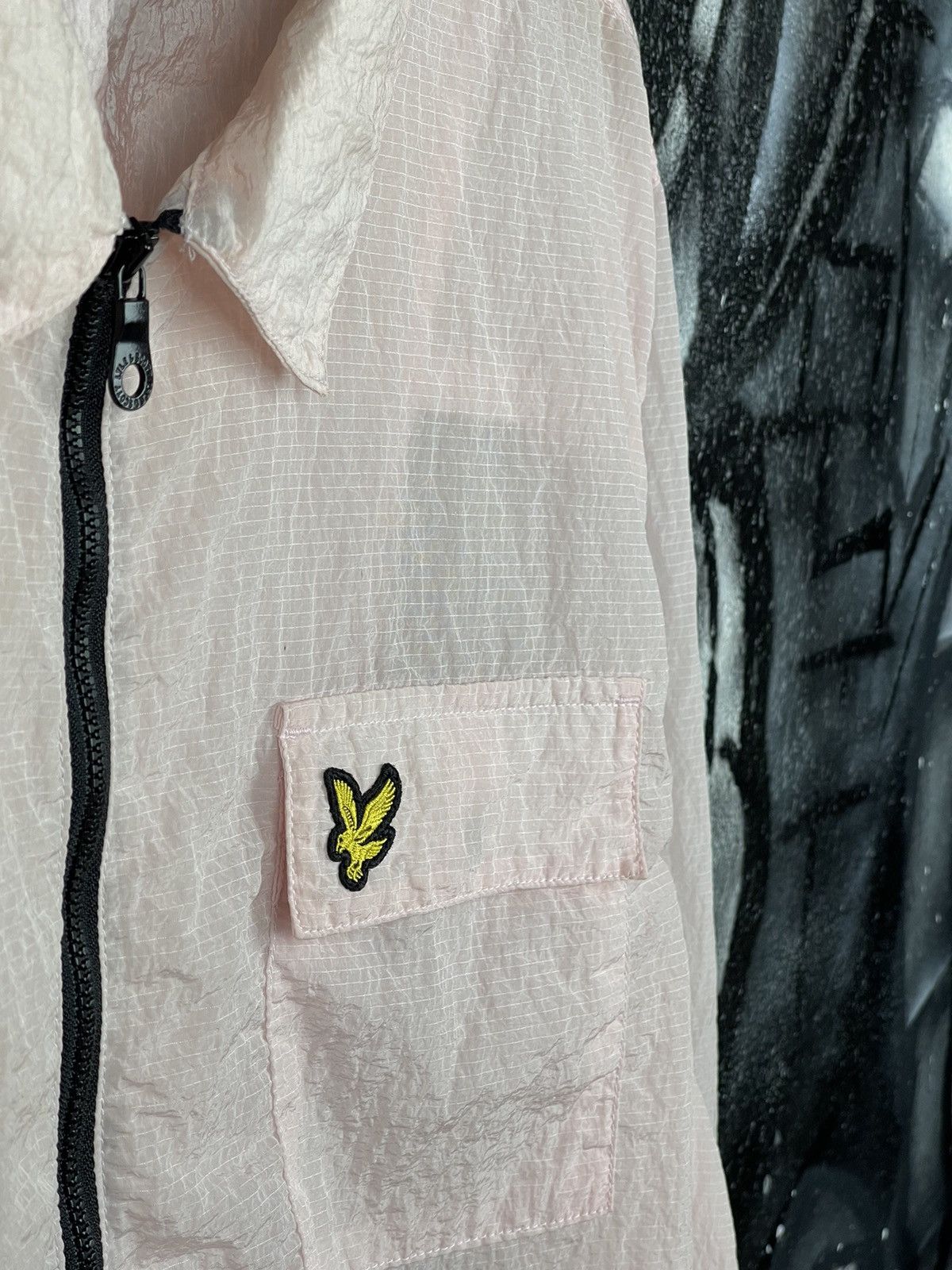 Lyle & Scott Lyle&Scott Casual Full Zip Pink Overshot Jacket Size XL Size US XL / EU 56 / 4 - 4 Thumbnail