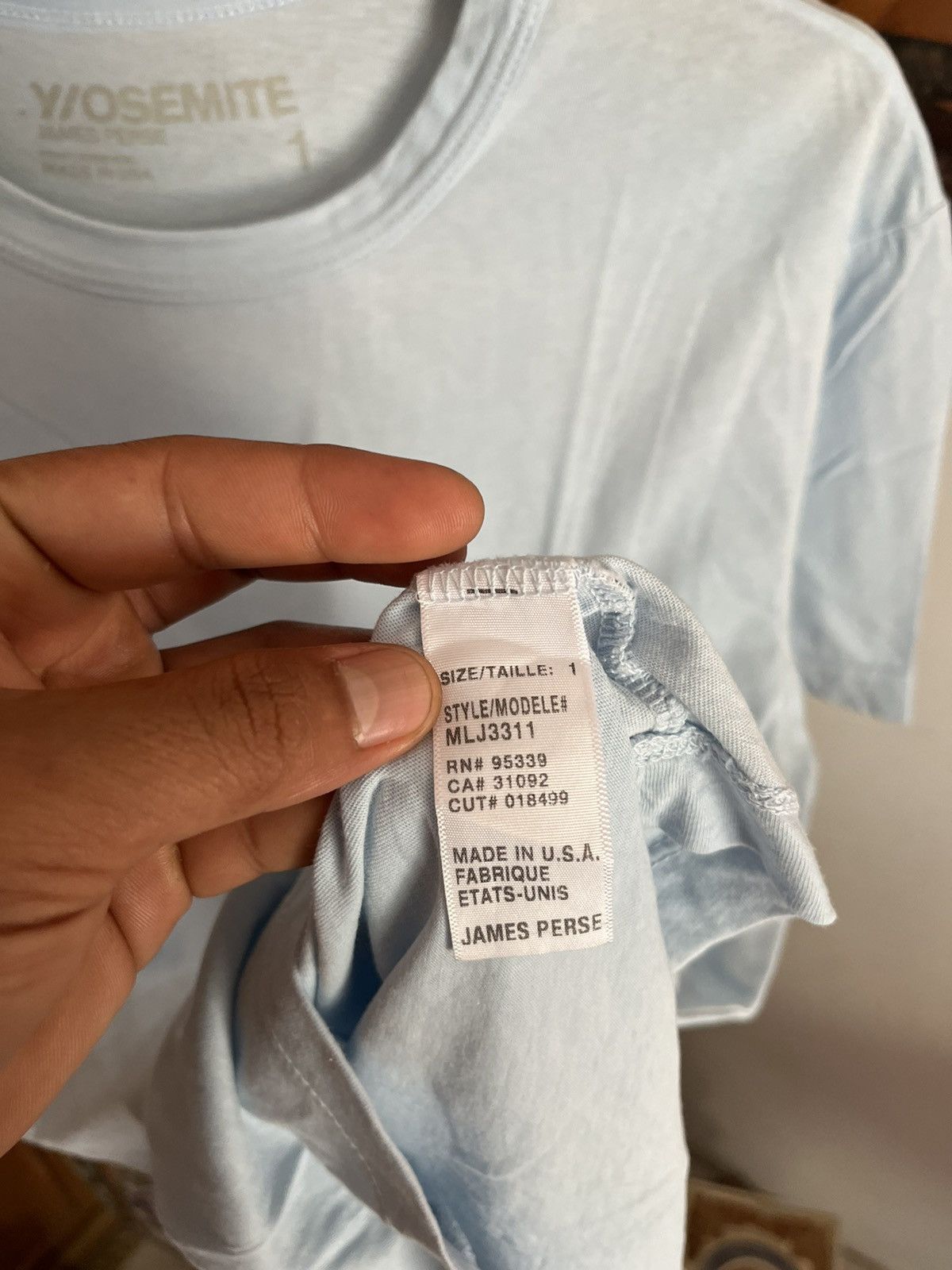 James Perse SUPER RARE! James Perse - Y/OSEMITE TEE Size US S / EU 44-46 / 1 - 6 Thumbnail