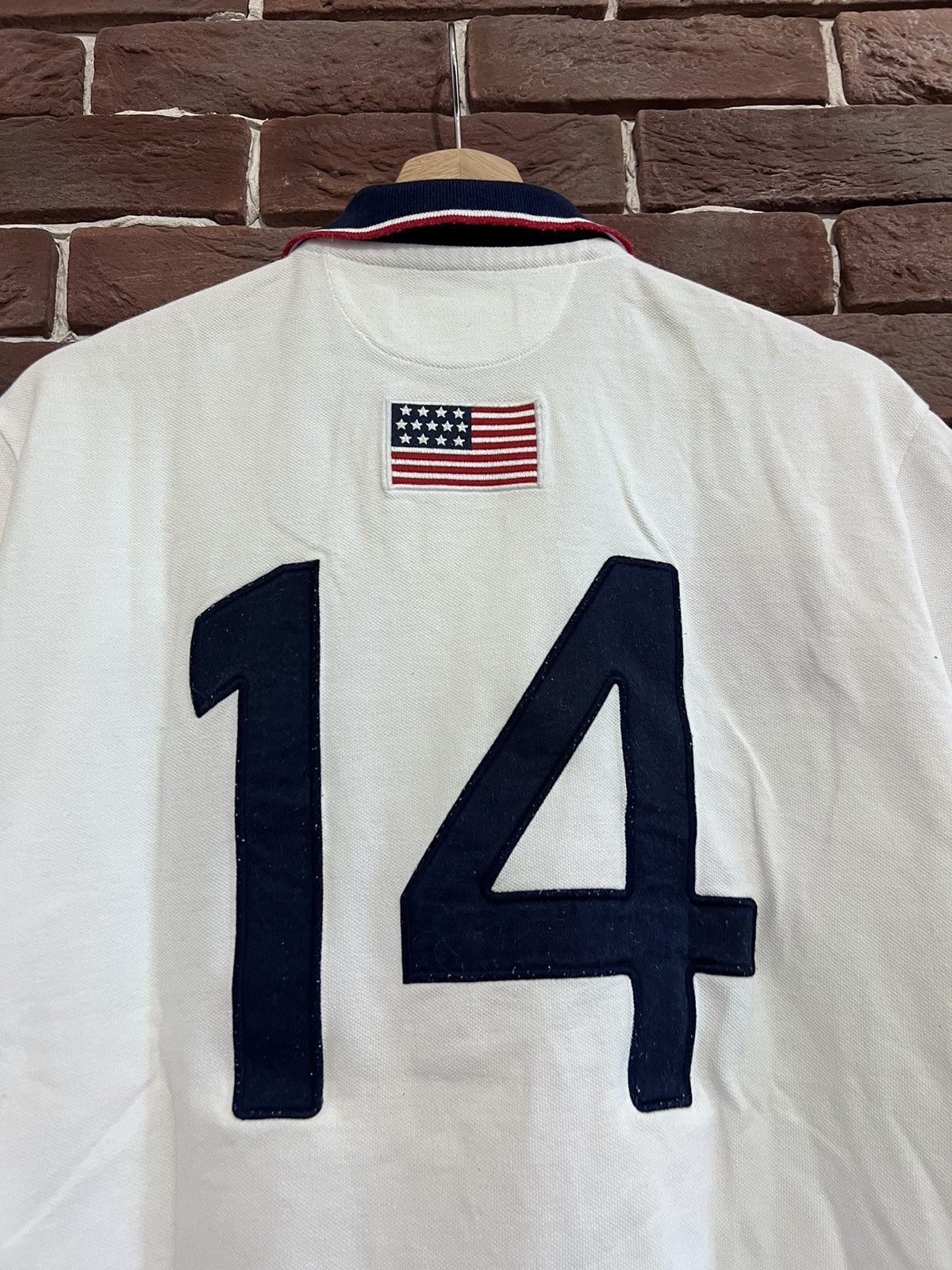 Polo Ralph Lauren United States USA Polo Shirt Casual Rare