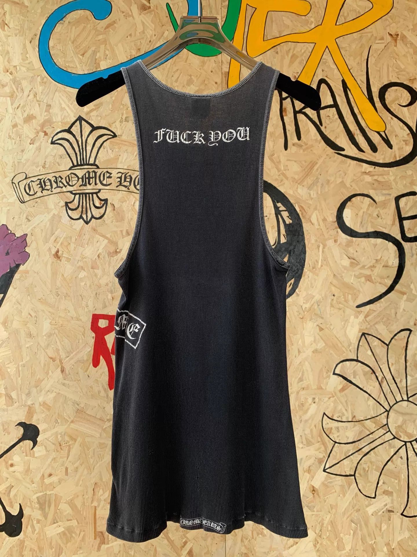 Chrome Hearts Chrome Hearts Cross Tank Top XL Near Mint Size XL / US 12-14 / IT 48-50 - 6 Thumbnail