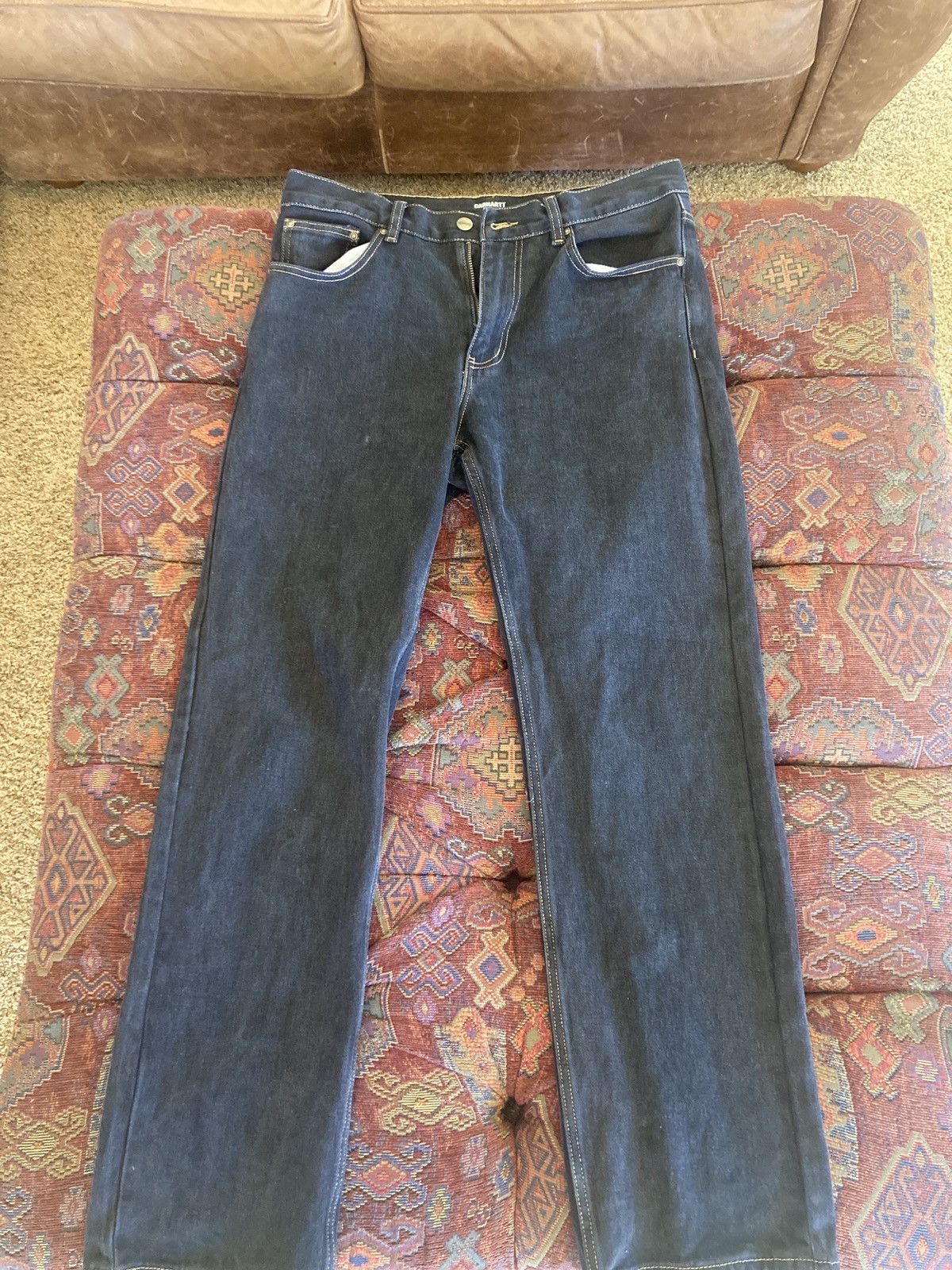 Carhartt Wip Carharrt WIP straight black jeans Size US 30 / EU 46 - 6 Thumbnail