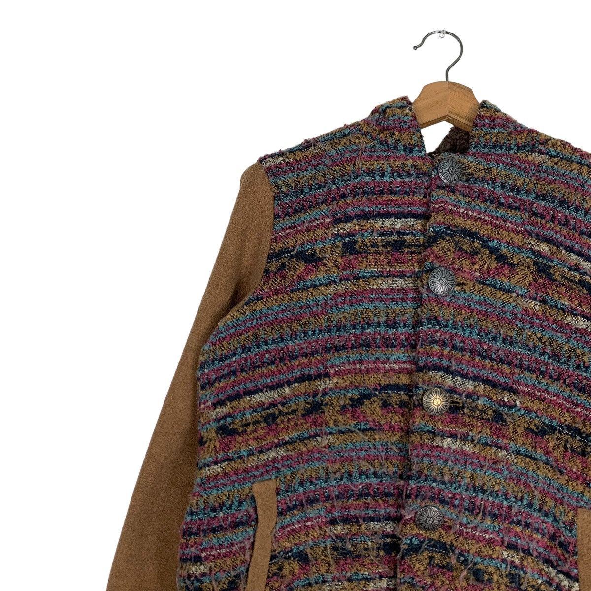 Japanese Brand TITICACA Sherpa Wool Hooded Jacket #0478-C22 Size US M / EU 48-50 / 2 - 6 Thumbnail