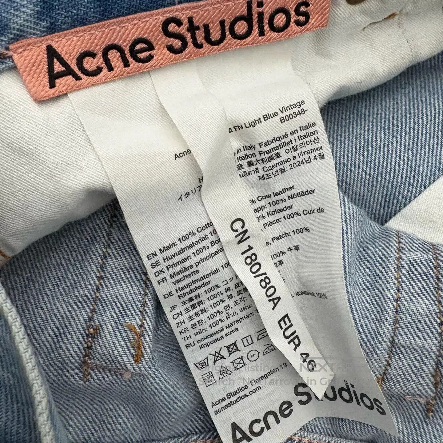 Acne Studios Acne Studios Light Blue Flared Jeans. Size US 33 - 4 Thumbnail