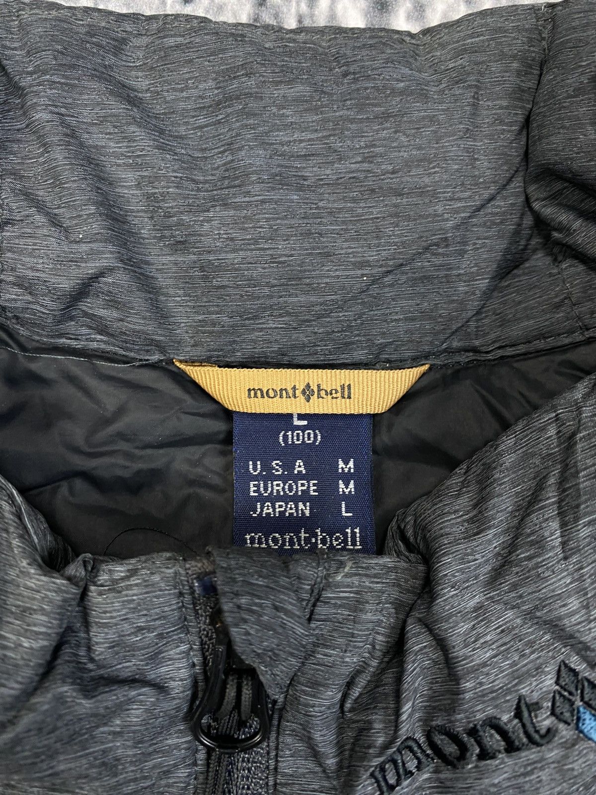 Montbell × Vintage Montbell Puffer jacket bomber Size US M / EU 48-50 / 2 - 8 Thumbnail