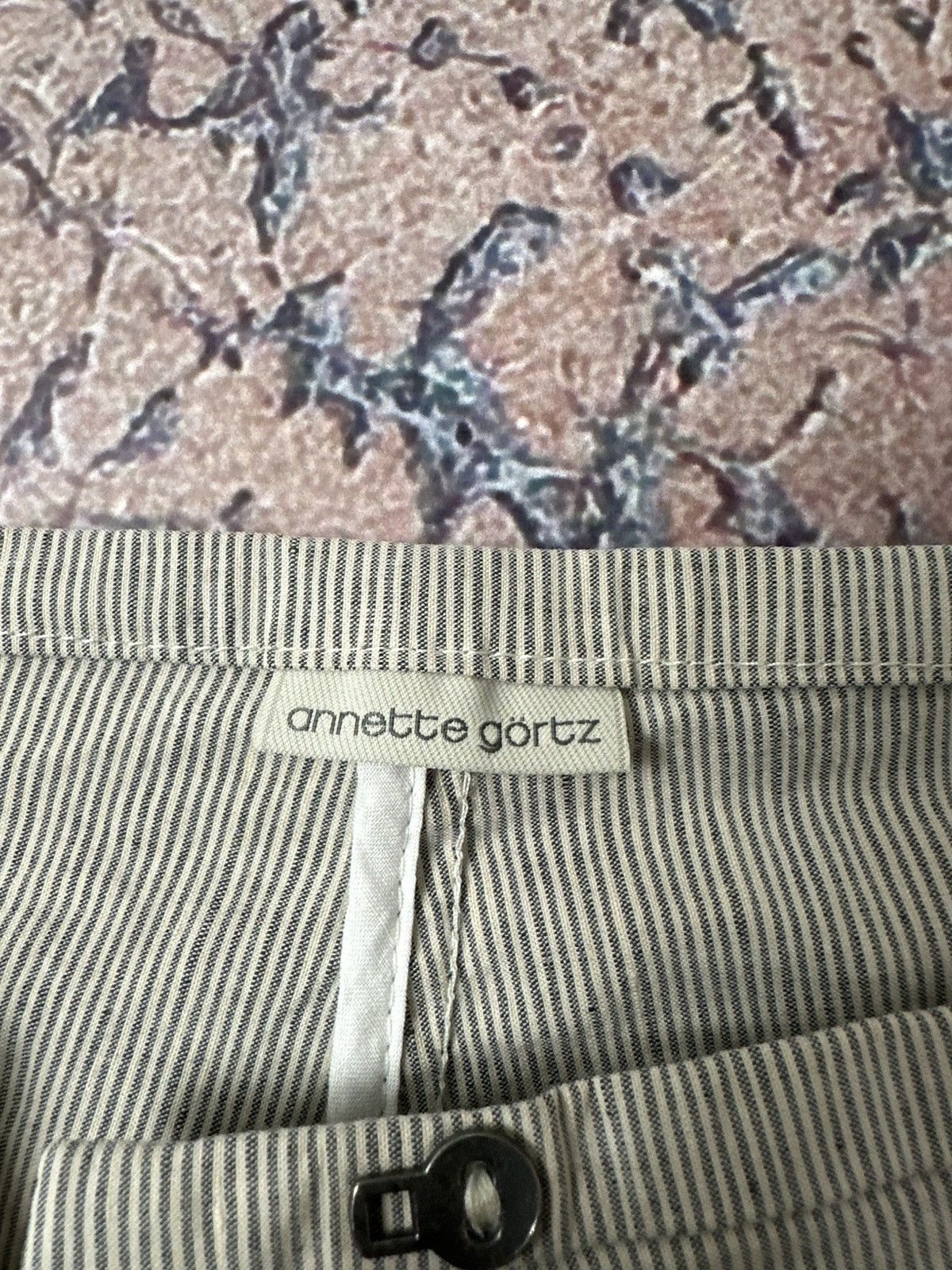 Annette Gortz Annette Gortz Striped Linen Women's Trousers Pants Size 25" / US 0 / IT 36 - 5 Thumbnail