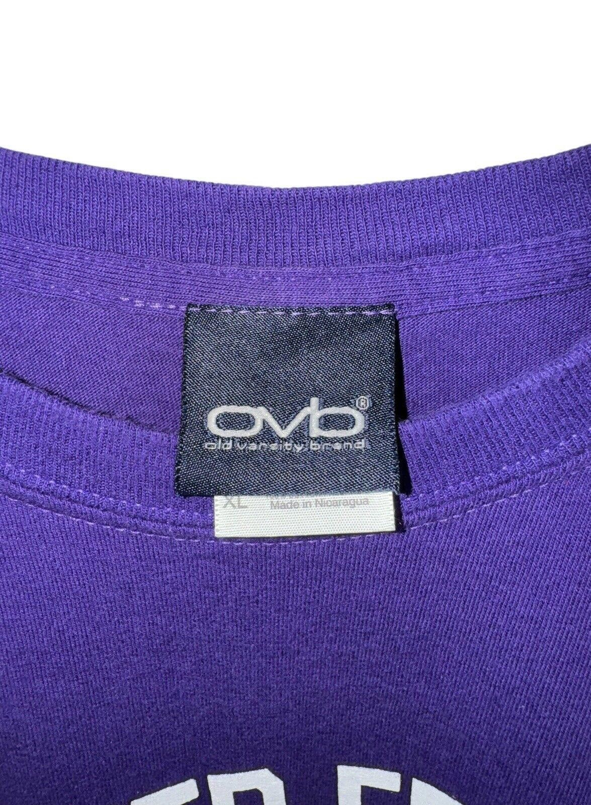 Designer Vintage Y2K TCU Horned Frog Athletics Purple Shirt Sz XL Size ONE SIZE - 5 Thumbnail