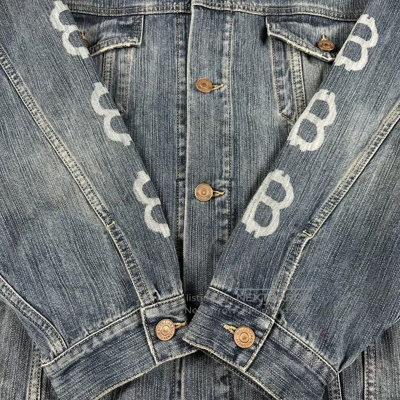 Balenciaga Balenciaga Double B logo denim jacket Size US M / EU 48-50 / 2 - 4 Thumbnail
