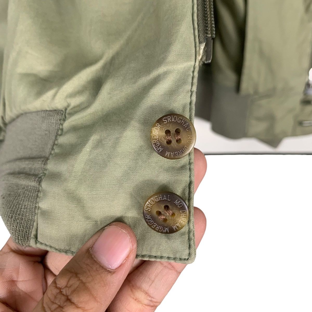 McGregor M’GREGOR Sportswear Green Light Bomber Jacket #0976-C43 Size US L / EU 52-54 / 3 - 14 Thumbnail
