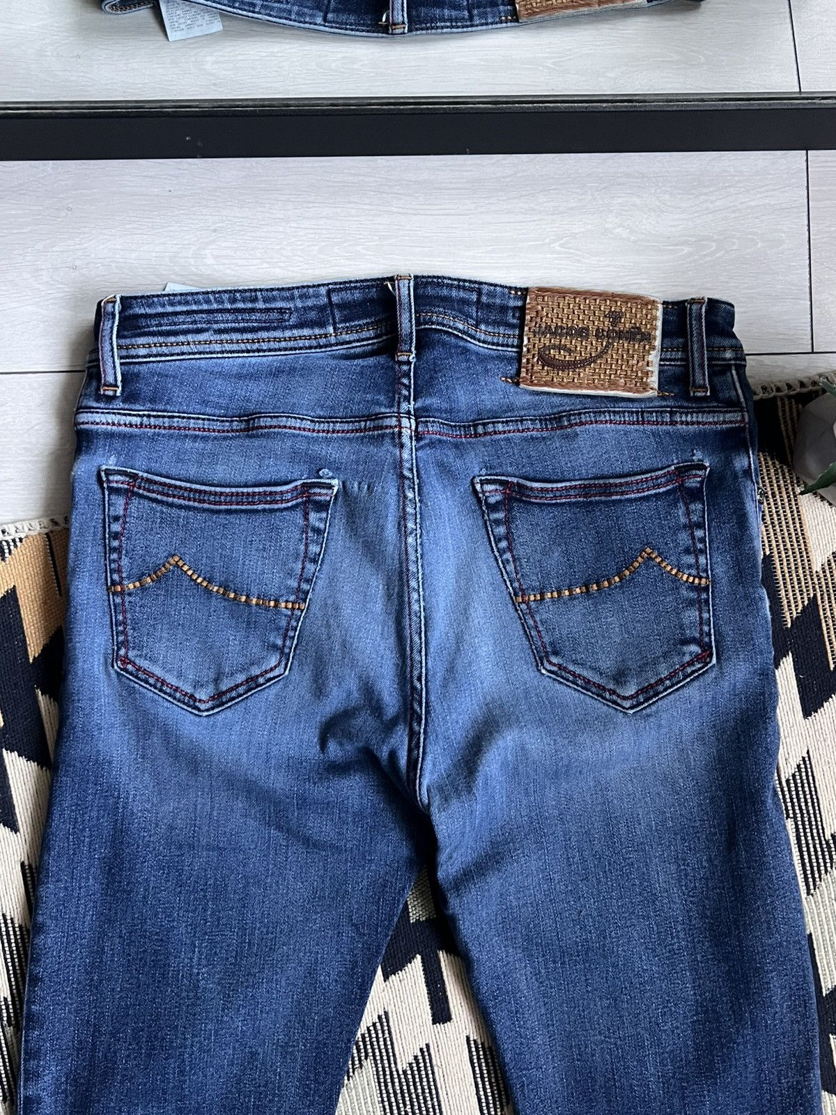 Jacob Cohen Jacob Cohen Rare Exclusive Handmade Denim Jeans Size US 31 - 3 Thumbnail