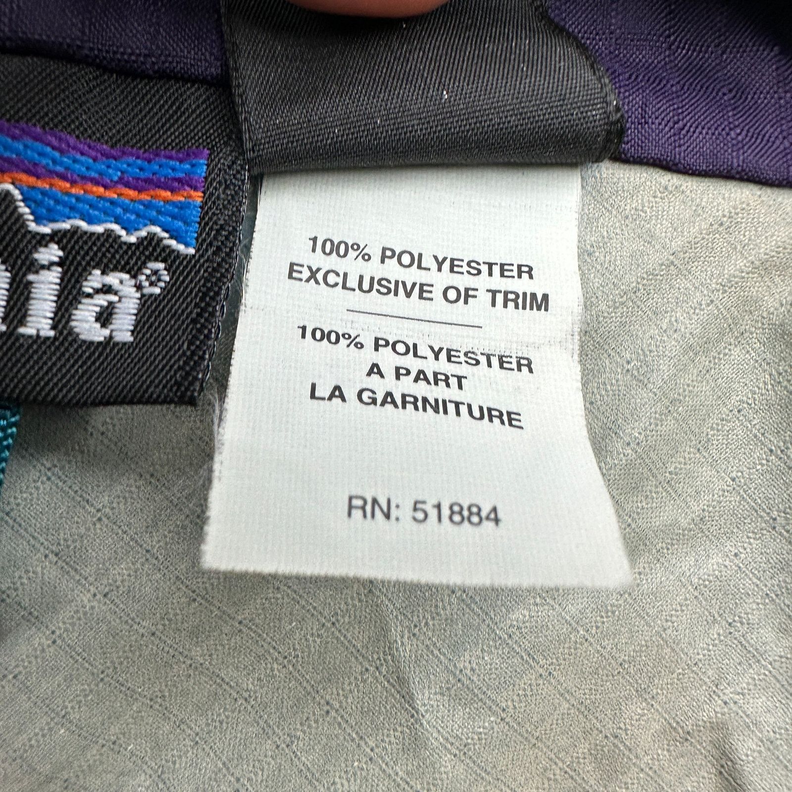 Patagonia Vintage 1996 Patagonia Ripstop Jacket Womens Large Blue Size L / US 10 / IT 46 - 10 Thumbnail