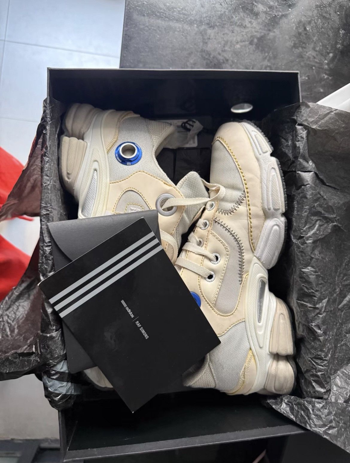 Raf Simons Adidas Ozweego Robot Sneakers