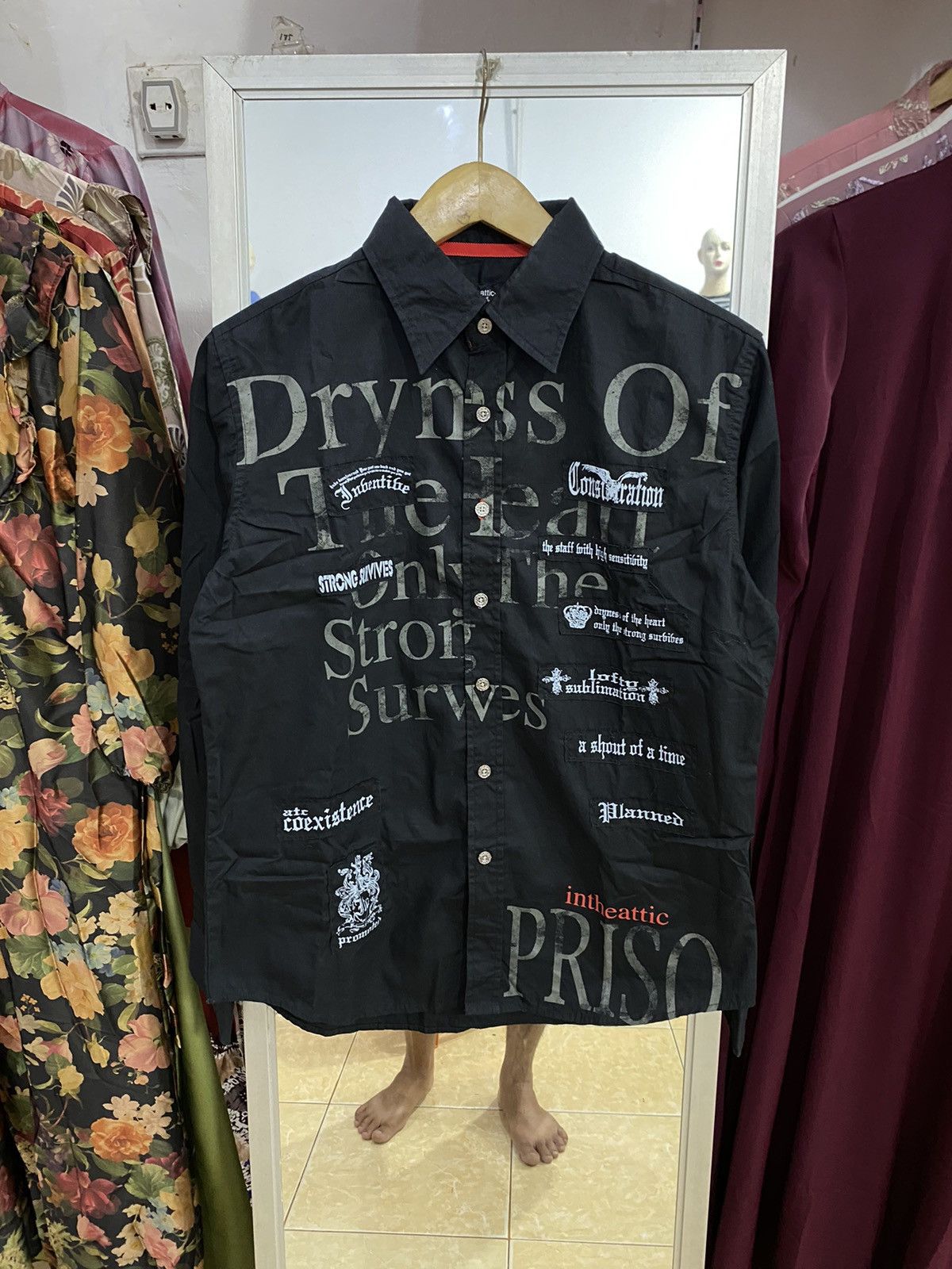 In The Attic In The Attic Homme Punk Shirt Size US M / EU 48-50 / 2 - 1 Thumbnail