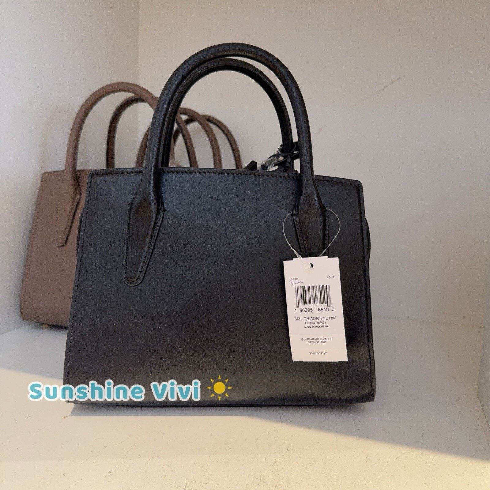 Coach New COACH Andrea Carryall Shoulder Bag Black CP081 Outlet Size ONE SIZE - 7 Thumbnail