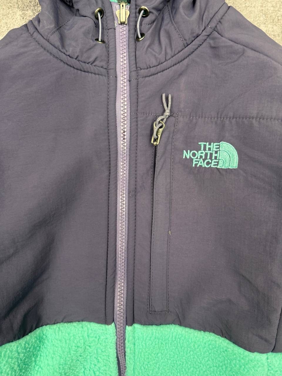 The North Face The North Face Women Fleece Jacket Green Purple Size S Size S / US 4 / IT 40 - 4 Thumbnail