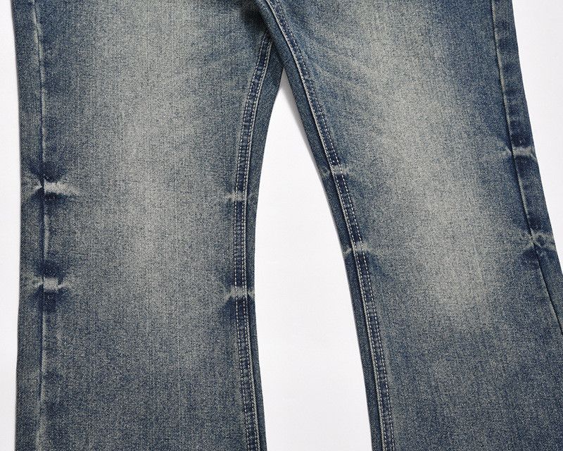 Jean American retro washed distressed cleanfit jeans for men Size US 32 / EU 48 - 5 Thumbnail