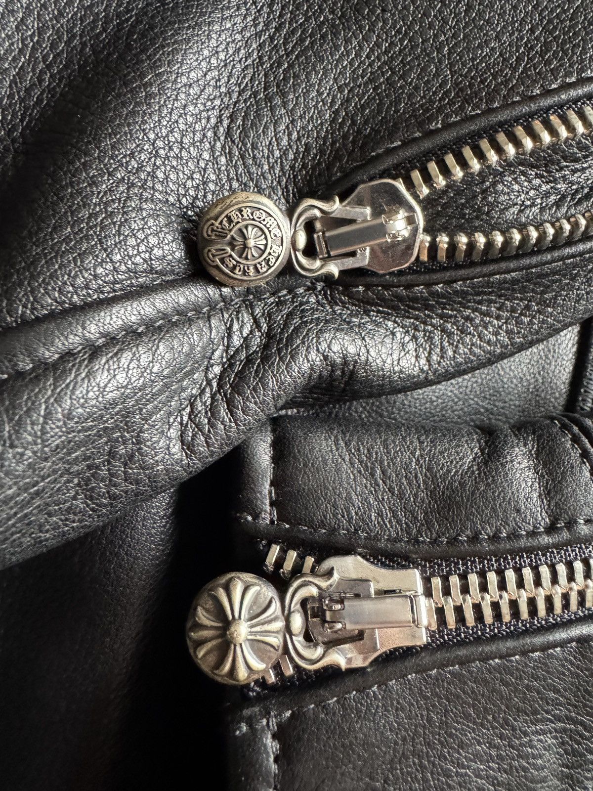 Chrome Hearts Chrome Hearts JJ Dean Full Cross Leather Jacket Size US XL / EU 56 / 4 - 14 Thumbnail
