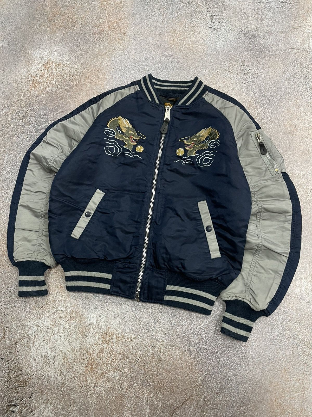 Alpha Industries Alpha Industries Japanese Dragon Bomber Jacket Size US S / EU 44-46 / 1 - 3 Thumbnail