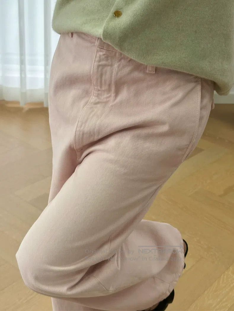 Prada Prada Triangle solid colour straight jeans Size 26" / US 2 / IT 38 - 4 Thumbnail