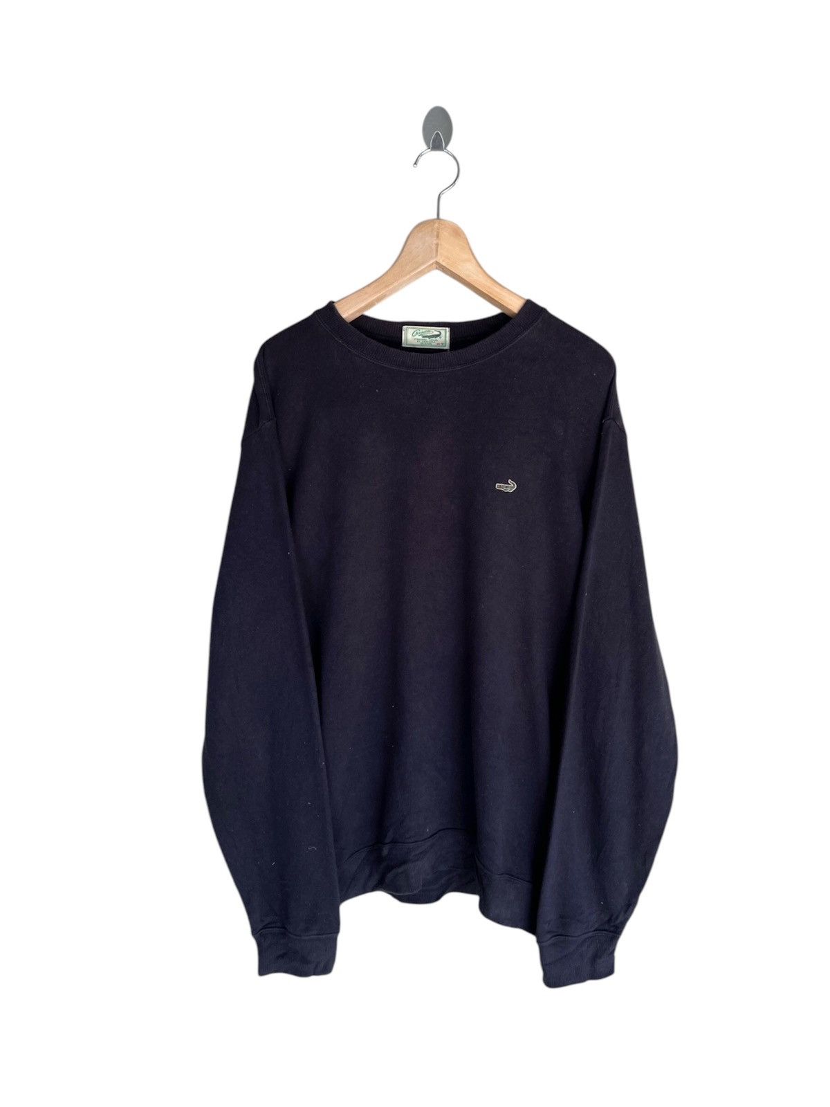Vintage Vintage Crocodile Small Logo Sweatshirt Size US M / EU 48-50 / 2 - 1 Thumbnail