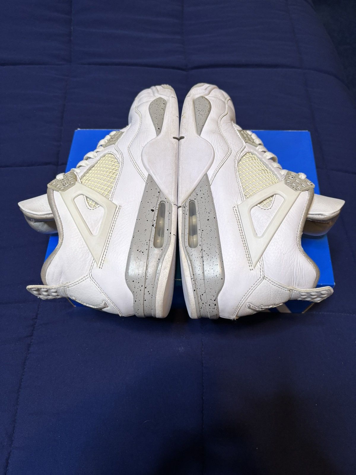 Jordan Brand Jordan 4 Retro White Oreo 2021 Size 10 Size US 10 / EU 43 - 3 Thumbnail
