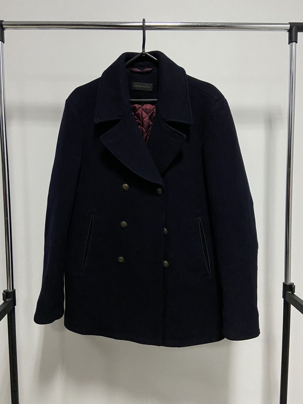 John Varvatos × Vintage John Varvatos wool coat vintage buttons USA vintage Size US M / EU 48-50 / 2 - 1 Thumbnail