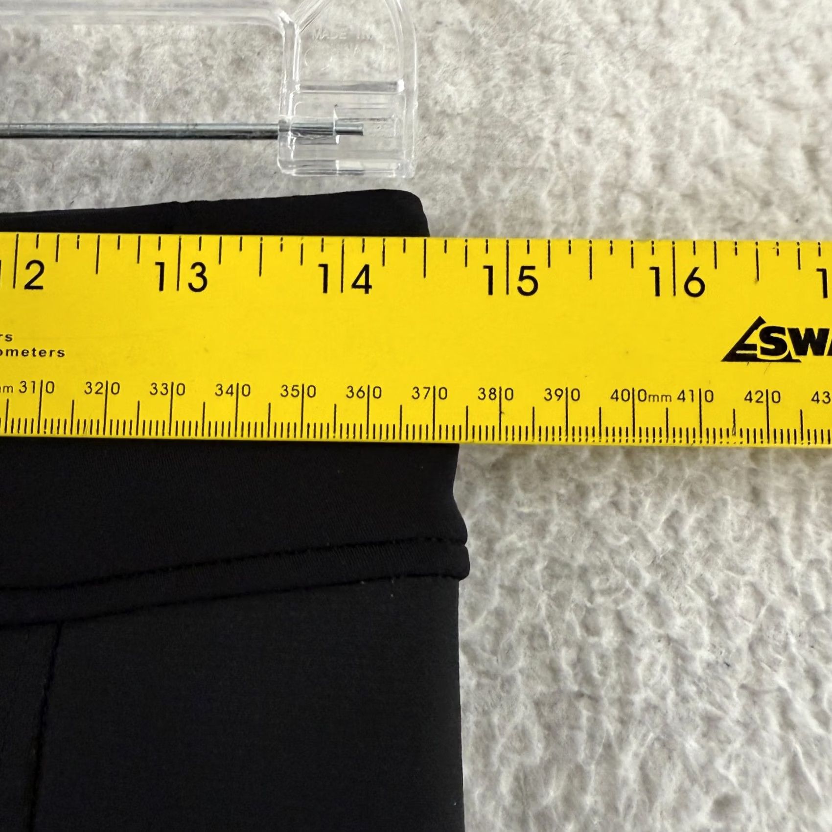 Patagonia Patagonia Womens Fina Crop Leggings Black M Yoga Gym Work Out Pull On Cropped Athletic Skinny Inseam 16" Legging Size 29" - 6 Thumbnail