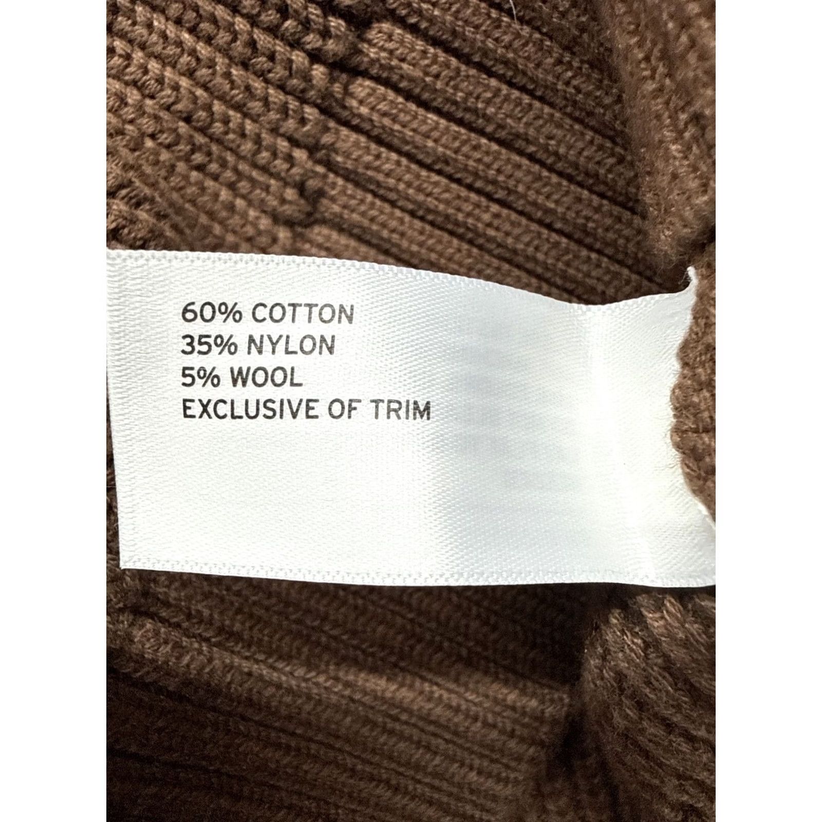 Duluth Trading Company DULUTH TRADING CO Brigadier Shawl Collar Brown Knit Sweater XLT Mens Pullover Size XLT Brown Knit Shawl Collar Sweater Size US XL / EU 56 / 4 - 6 Thumbnail