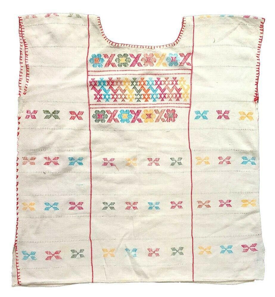 Designer Pre Owned White Colorful Belt Loomed Hand Made Blouse L Size L / US 10 / IT 46 - 2 Thumbnail