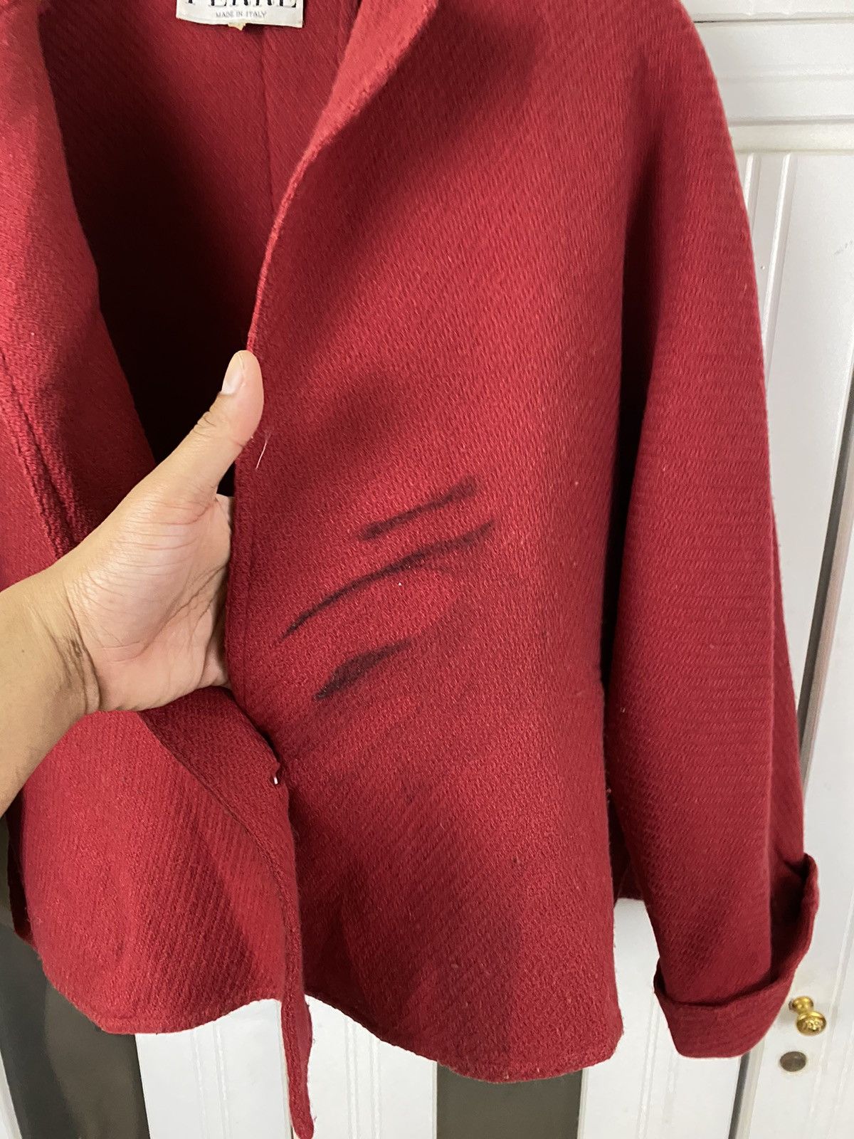Ferre × Gianfranco Ferre ✅️Gianfranco Ferre Wool Coat Jacket Size L / US 10 / IT 46 - 6 Thumbnail