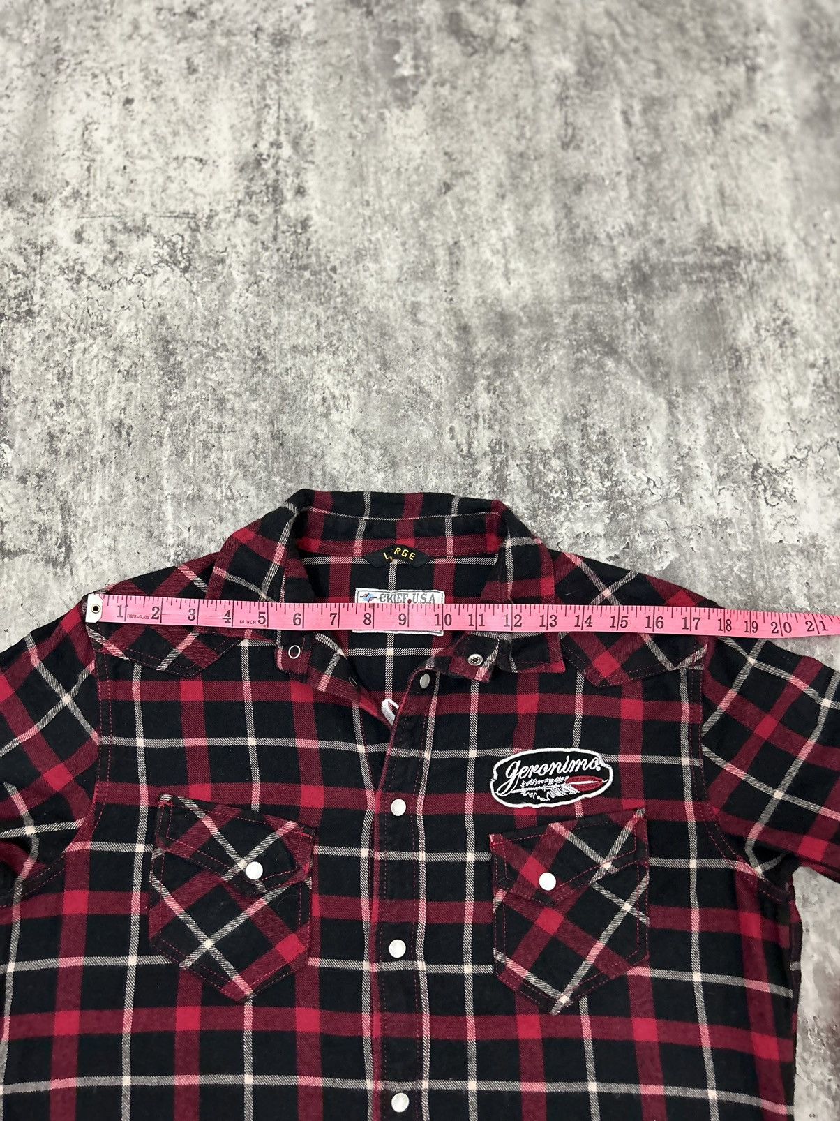 Hysteric Glamour Geronimo Pendant Goro’s Flannel Button Shirt Size US L / EU 52-54 / 3 - 14 Thumbnail
