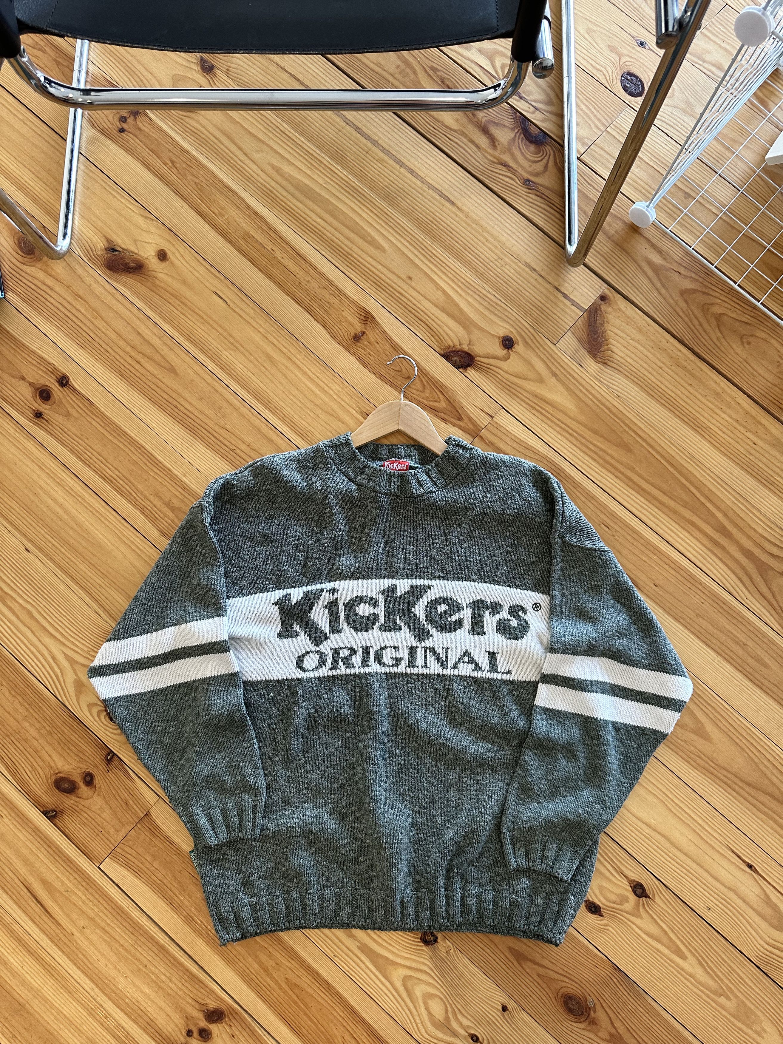 Kickers Kickers Vintage Knitted Sweater Men's M Size US L / EU 52-54 / 3 - 3 Thumbnail