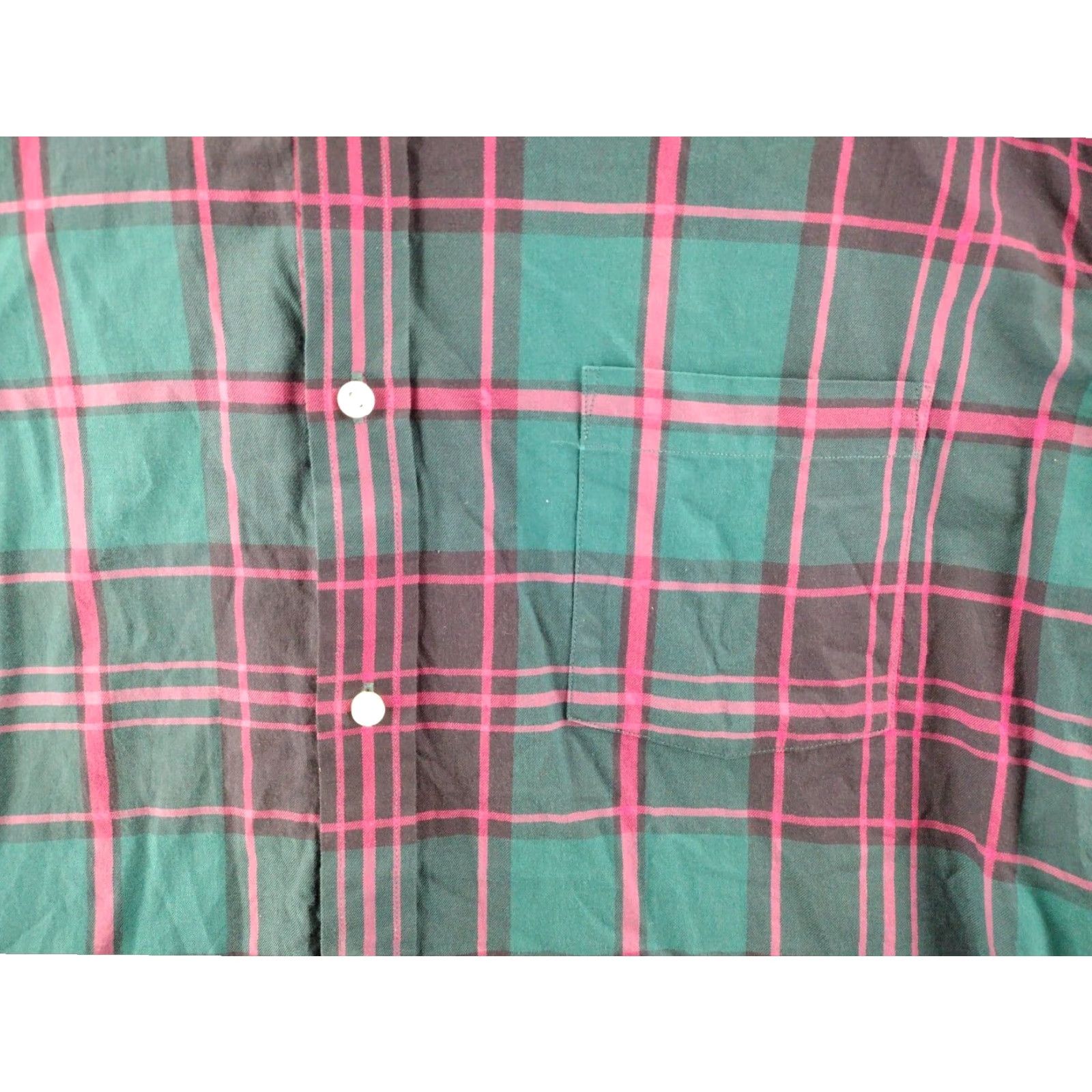 Tailorbyrd Tailorbyrd Mens XL Plaid Button Down 90s Style Cotton Shirt Blue Size US XL / EU 56 / 4 - 5 Thumbnail