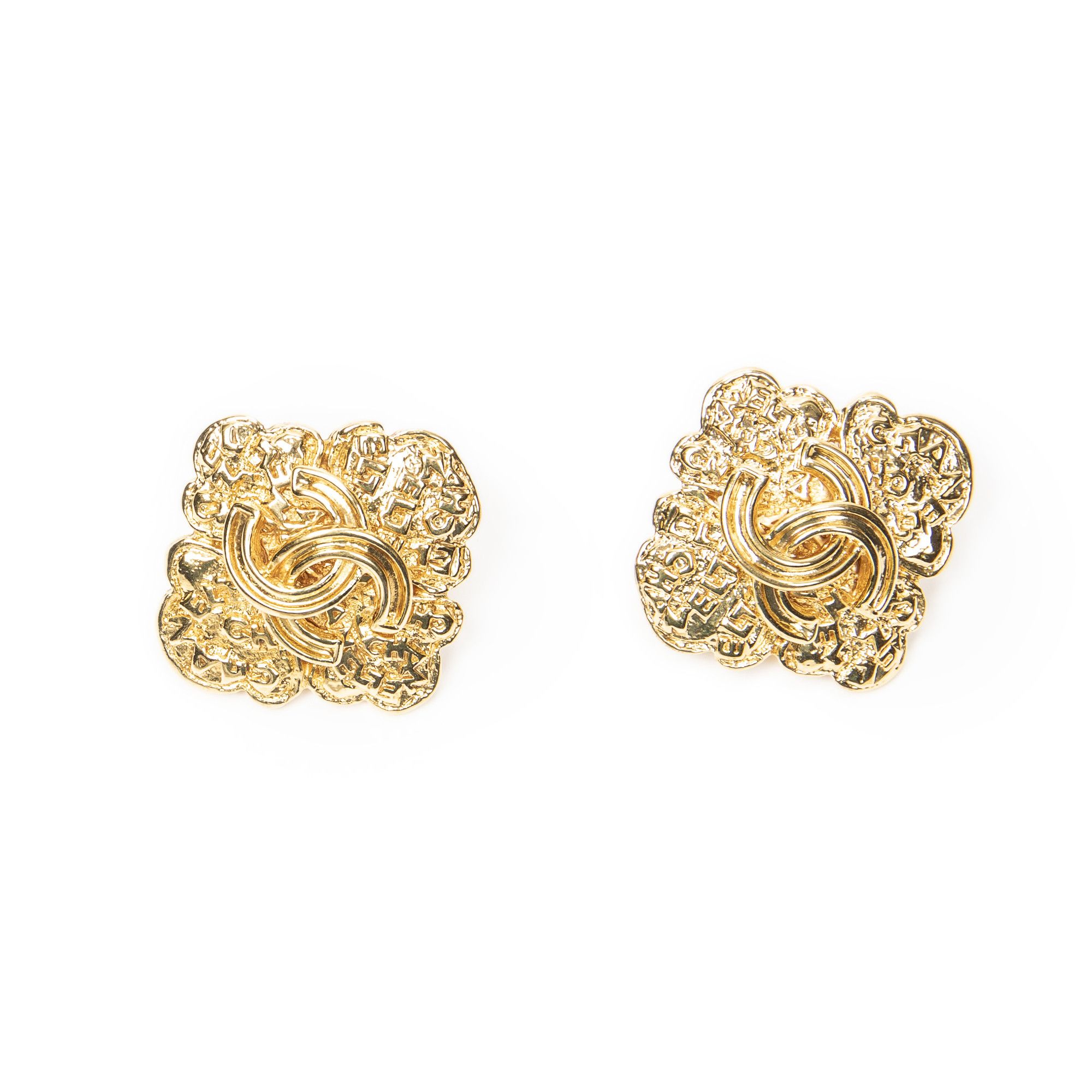 Chanel CC Diamond Clip On Earrings Size ONE SIZE - 1 Thumbnail