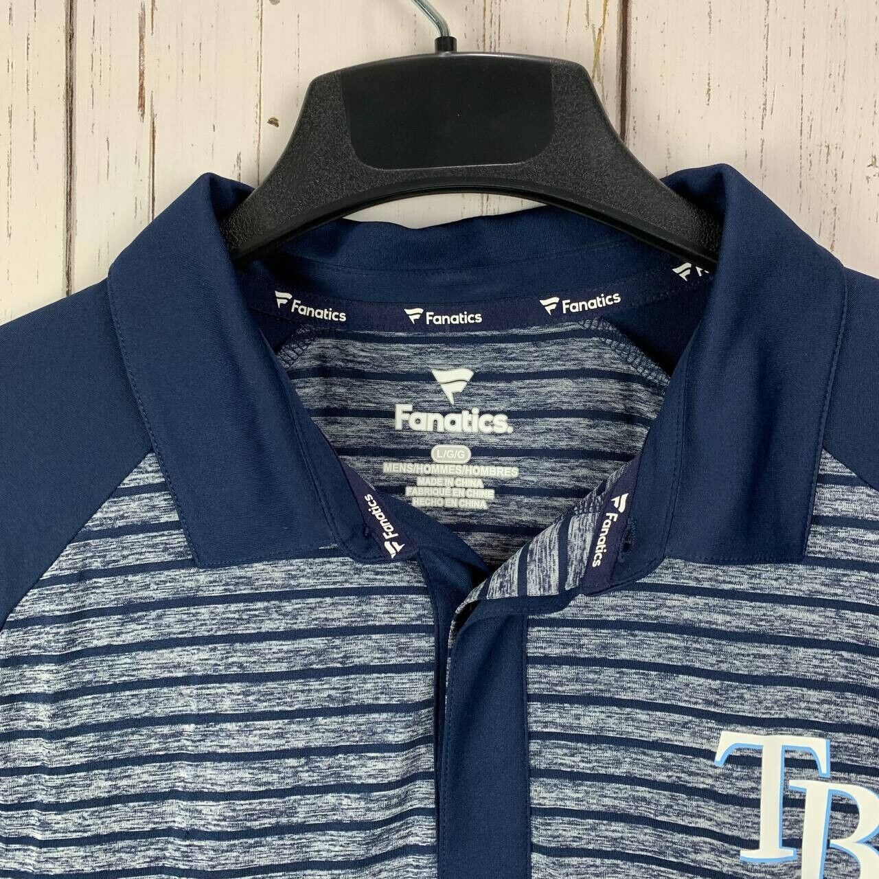 MLB Tampa Bay Rays MLB Large Fanatics Casual Polo Shirt Blue Size US L / EU 52-54 / 3 - 2 Thumbnail