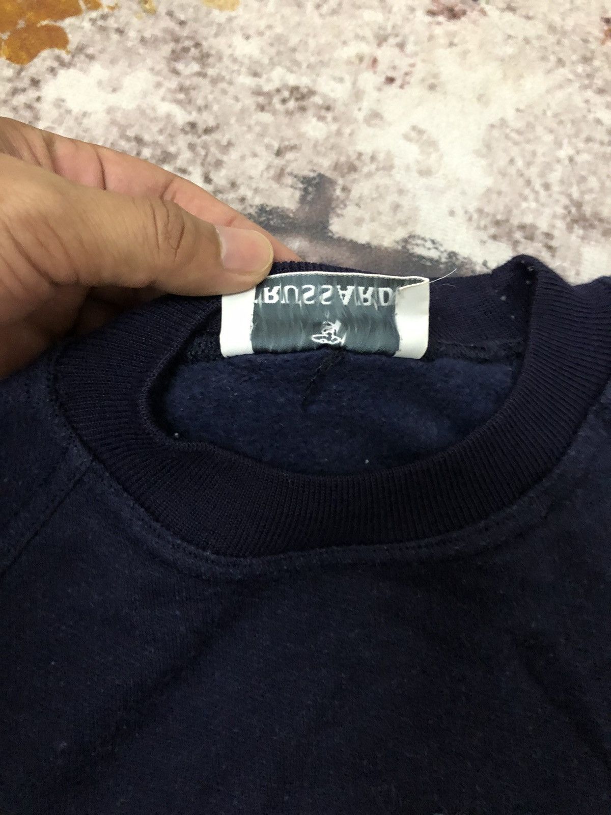 Trussardi Trussardi Sweatshirt embroidery logo Size US XL / EU 56 / 4 - 7 Thumbnail