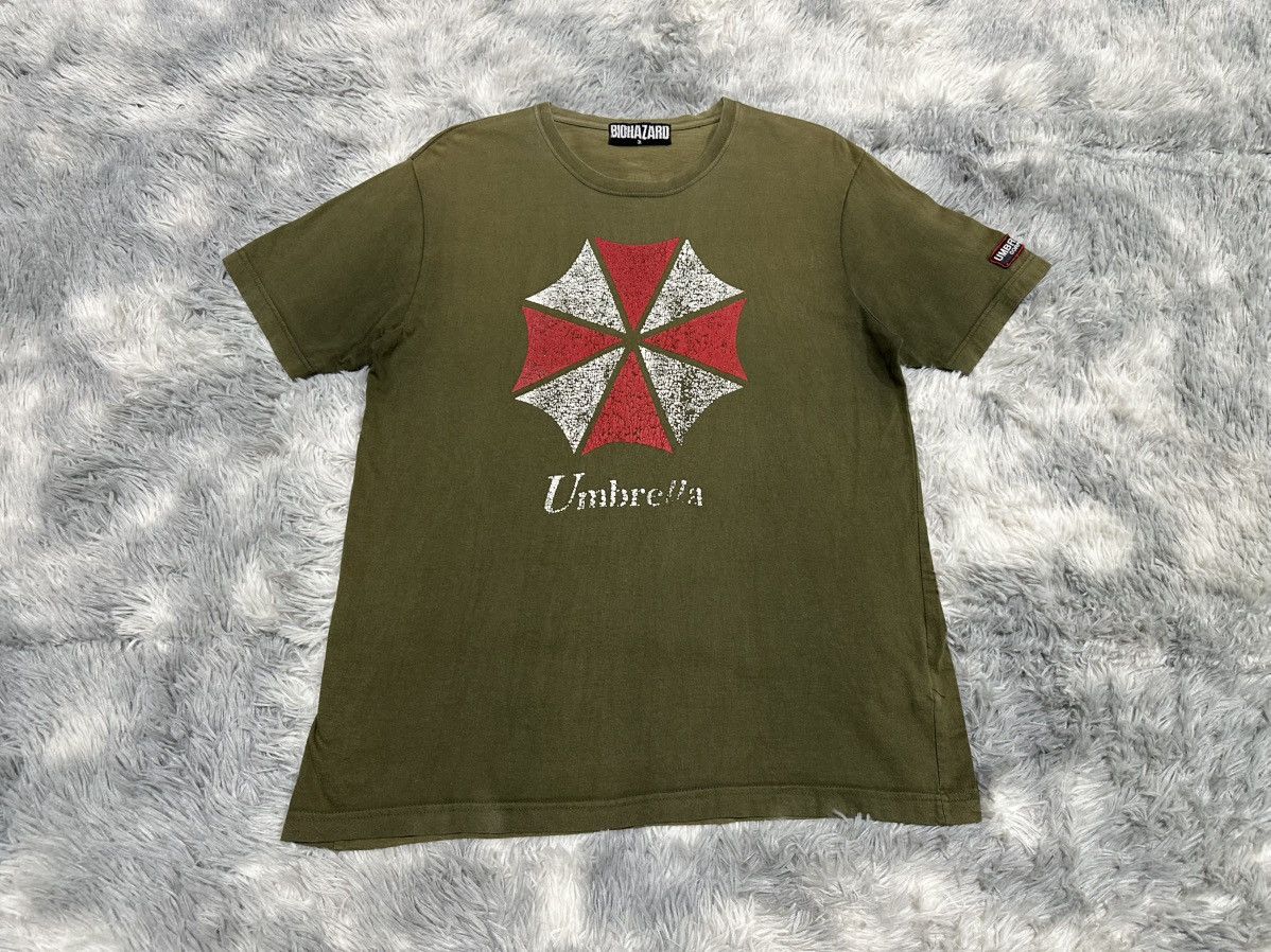 Vintage 🔥Vintage Biohazard Shirt Umbrella Corporation Capcom Size US L / EU 52-54 / 3 - 2 Thumbnail