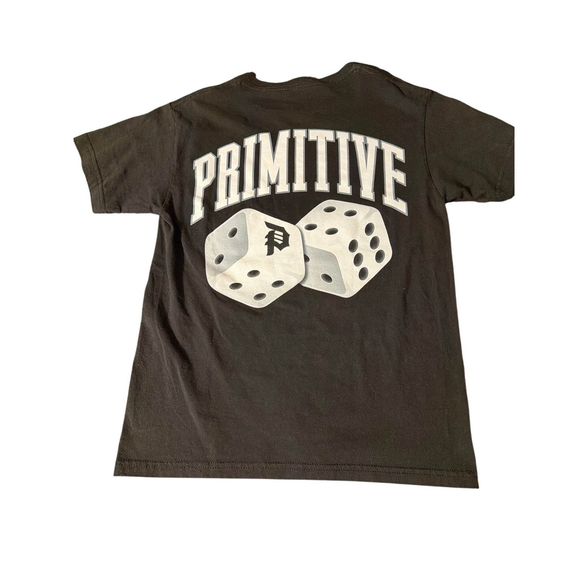 Primitive Vtg Y2K Primitive Skateboarding Black T Shirt Dice Back Grap Size US S / EU 44-46 / 1 - 2 Thumbnail
