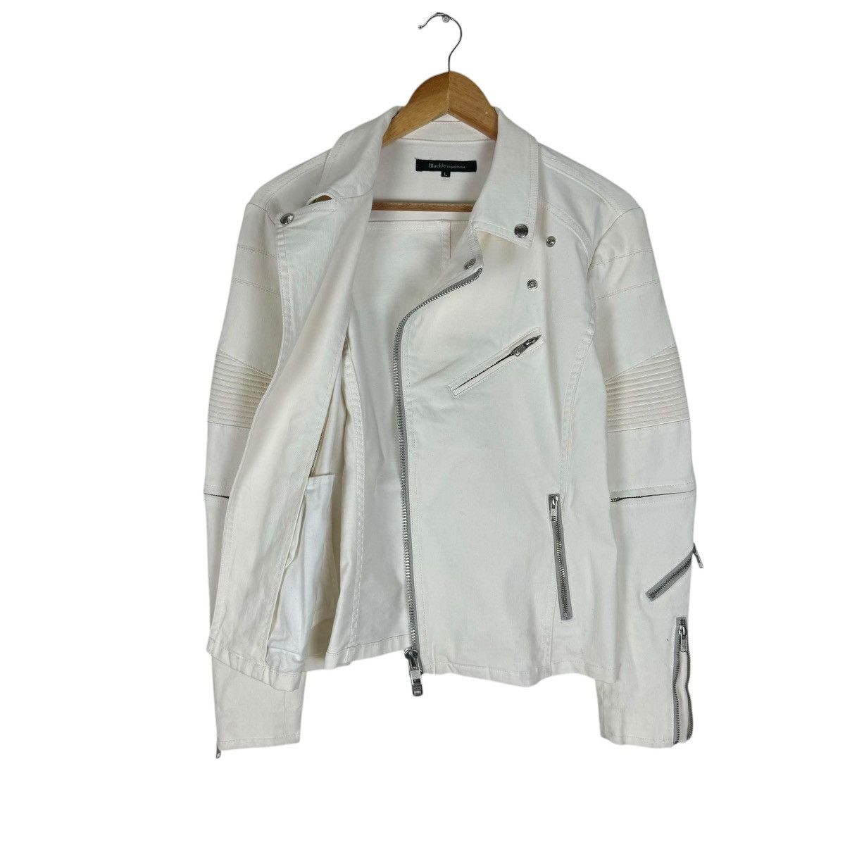 Japanese Brand × Vanquish ❄️VANQUISH DOUBLE COLLAR BIKERS JACKET LIKE SCHOTT Size US L / EU 52-54 / 3 - 8 Thumbnail