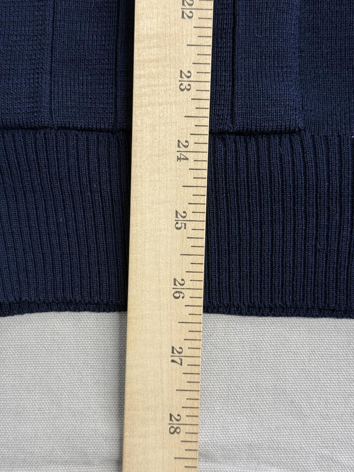 Other Oswal Magna Pure New Wool Navy Blue Mens Vest - Small Size US S / EU 44-46 / 1 - 5 Thumbnail