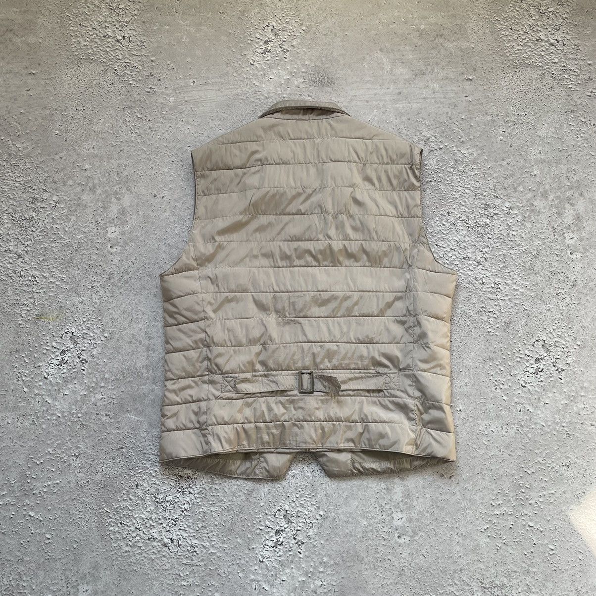Eleventy Eleventy Mens Down Puffer Beige Vest Size US L / EU 52-54 / 3 - 12 Thumbnail