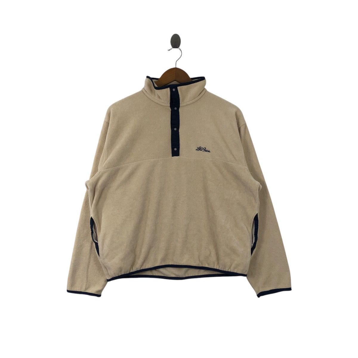 L.L. Bean Vintage LL BEAN FREEPORT Maine Made in Usa Half Button Size US XL / EU 56 / 4 - 1 Thumbnail