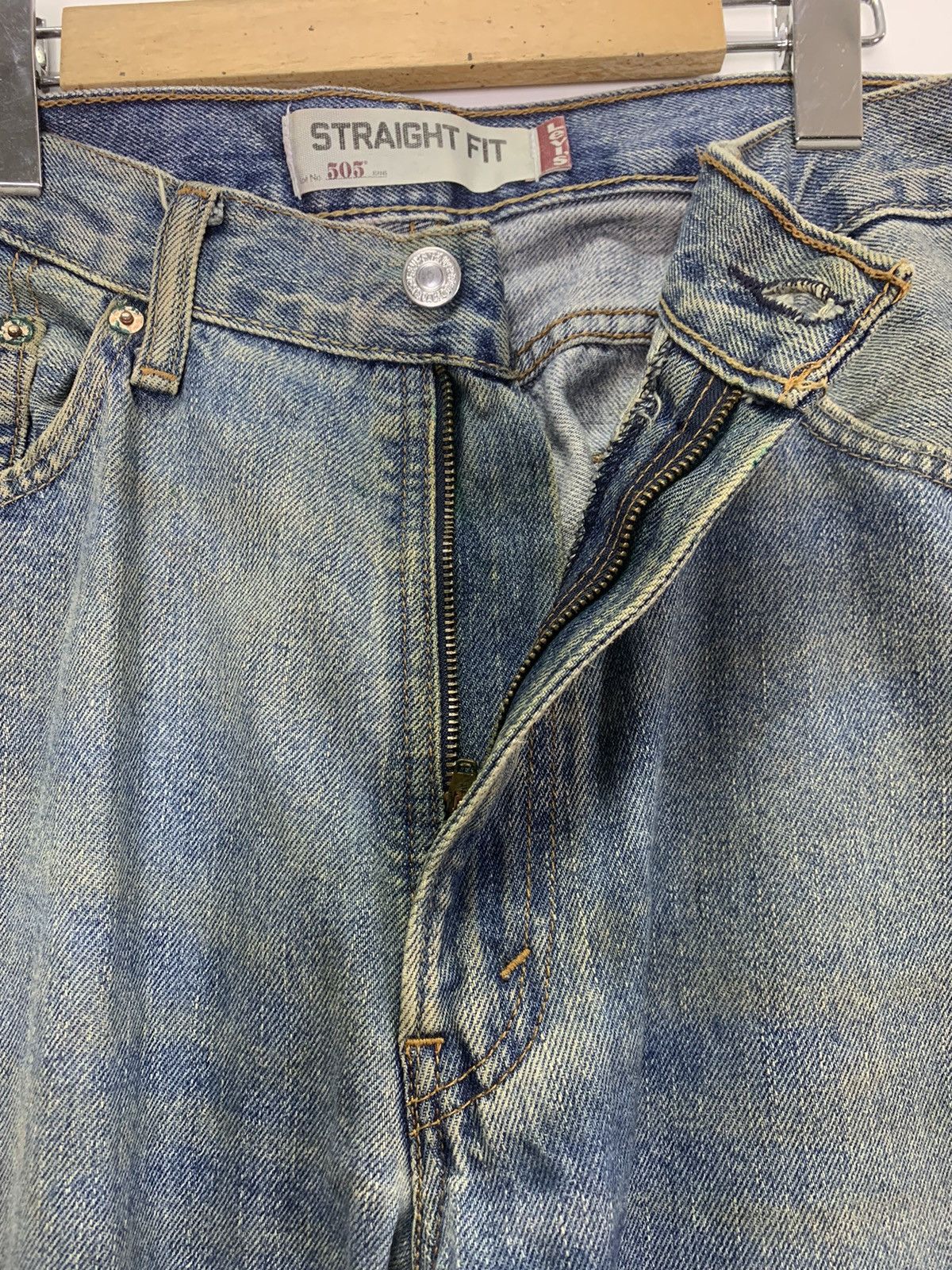 Levi's Vintage Clothing × Vintage Vintage 505 Levis Denim Size US 36 / EU 52 - 7 Thumbnail