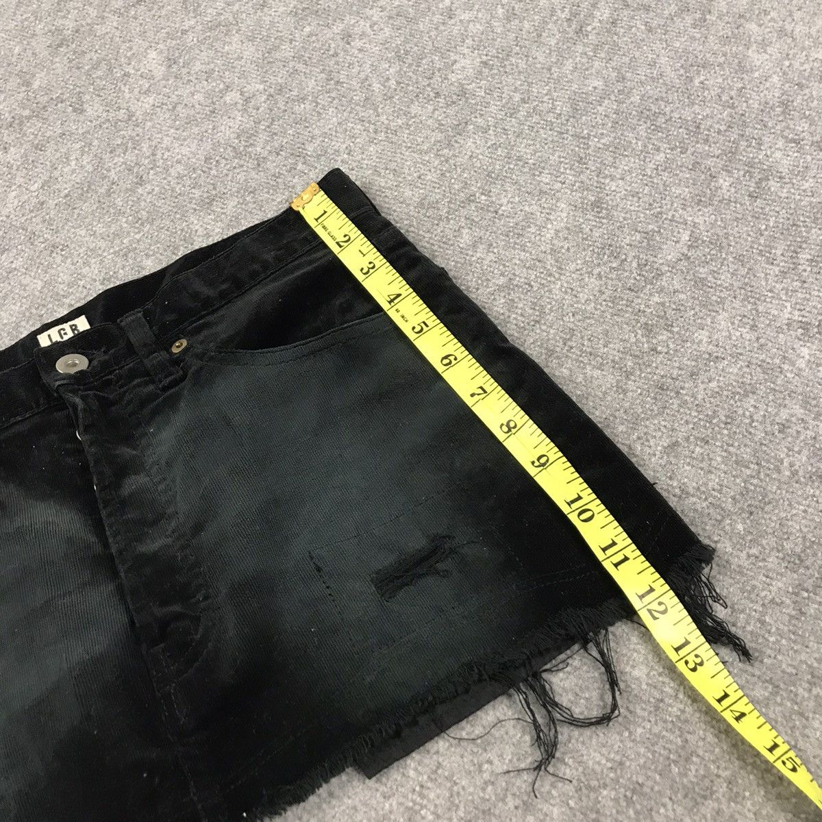 If Six Was Nine × Le Grande Bleu (L.G.B.) 🔥CORDUROY LGB MICRO MINI SKIRT IF SIX WAS NINE Size 30" / US 8 / IT 44 - 12 Thumbnail