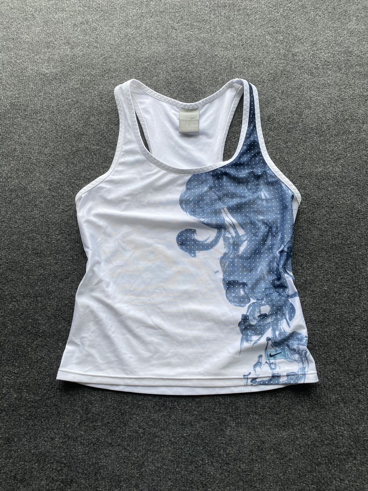 Nike 🔥Nike 90s sport track tank top smoke graphic m sz Size M / US 6-8 / IT 42-44 - 1 Thumbnail