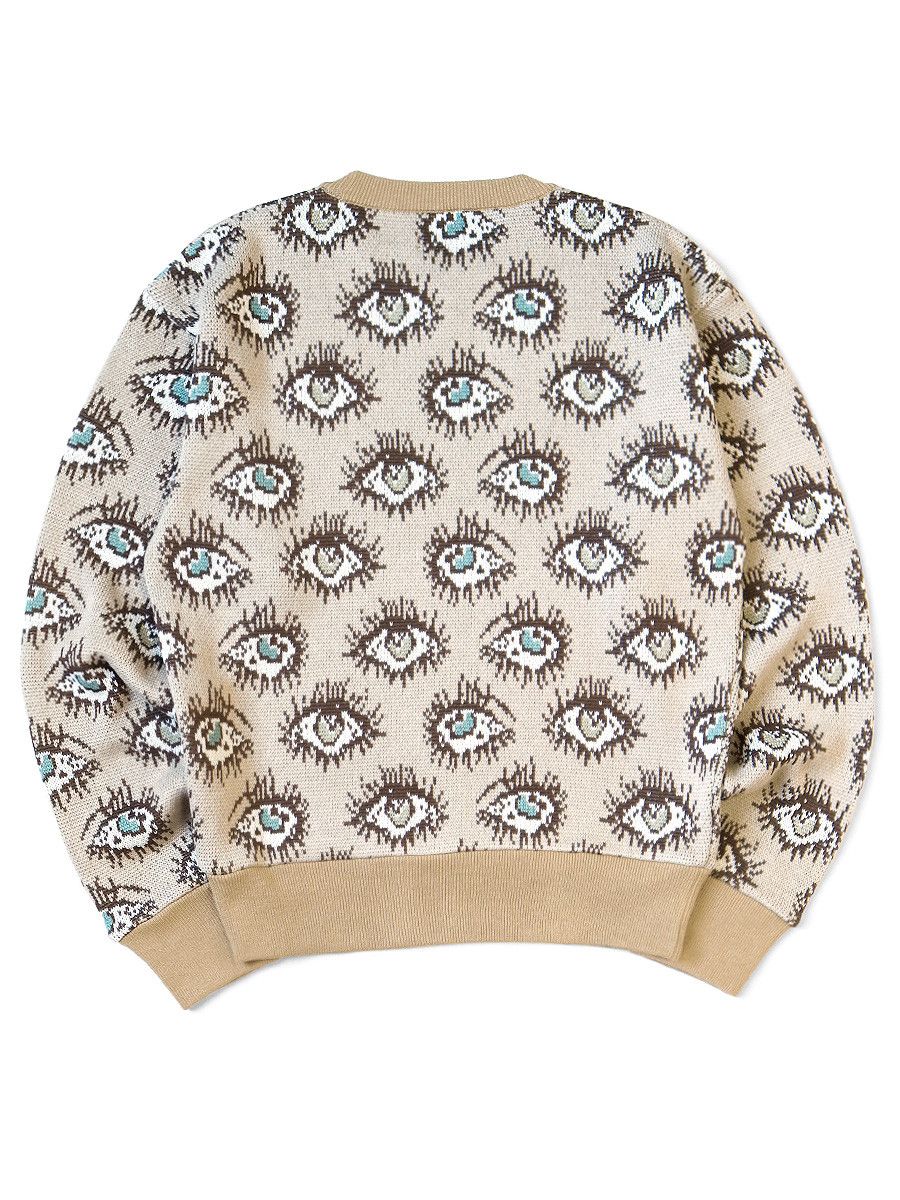 Kapital Kapital Jacquard Knit SPEAKEASY Vintage Sweater Beige Size 3 Size US L / EU 52-54 / 3 - 2 Thumbnail